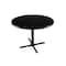 Holland Bar Stool Co 30" 211 Black Table, 36" dia. Top 211-3030BW36R - alternate 1